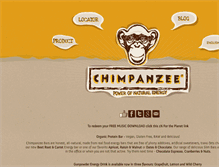Tablet Screenshot of chimpanzeebar.com